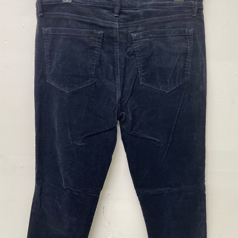 Ann Taylor Loft Pants Women Size 29/8 Blue, Corduroy, High Rise, Modern Skinny - Picture 3 of 7